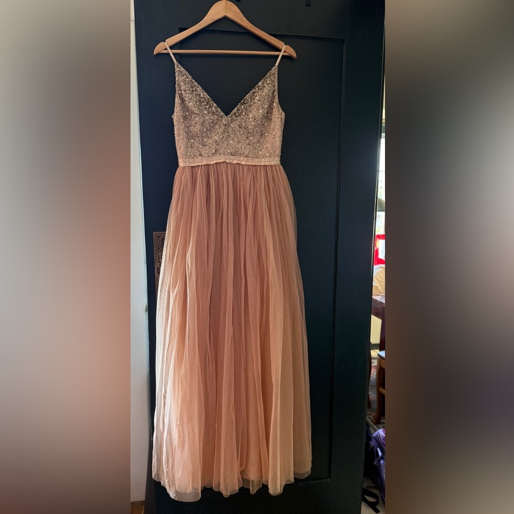 BHLDN Avery Dress Blush Size 4